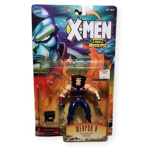 Marvel X-Men Weapon X The Age Of Apocalypse Action Figure Toy Biz 1995 Sealed
